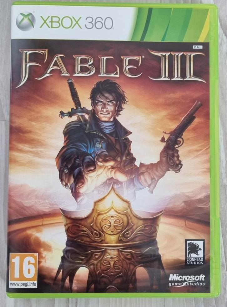 Fable III Xbox 360, Spelcomputers en Games, Games | Xbox 360, Zo goed als nieuw, Avontuur en Actie, 1 speler, Vanaf 12 jaar, Ophalen of Verzenden