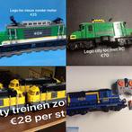 Lego treinen, Verzenden, Zo goed als nieuw