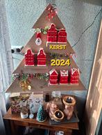 Houten kerstboom met AH huisjes. IN PRIJS VERLAAGD, Diversen, Kerst, Ophalen, Gebruikt