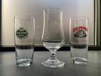3 verschillende oude Gulpener bierglazen, Verzamelen, Biermerken, Ophalen of Verzenden, Nieuw, Glas of Glazen, Gulpener