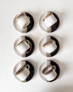 Vintage servies | 6x kop en schotel | Hitkari, Ophalen of Verzenden, Zo goed als nieuw, X, Overige stijlen