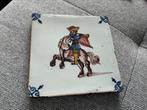 Brocante Makkum tegel, Antiek en Kunst, Ophalen of Verzenden