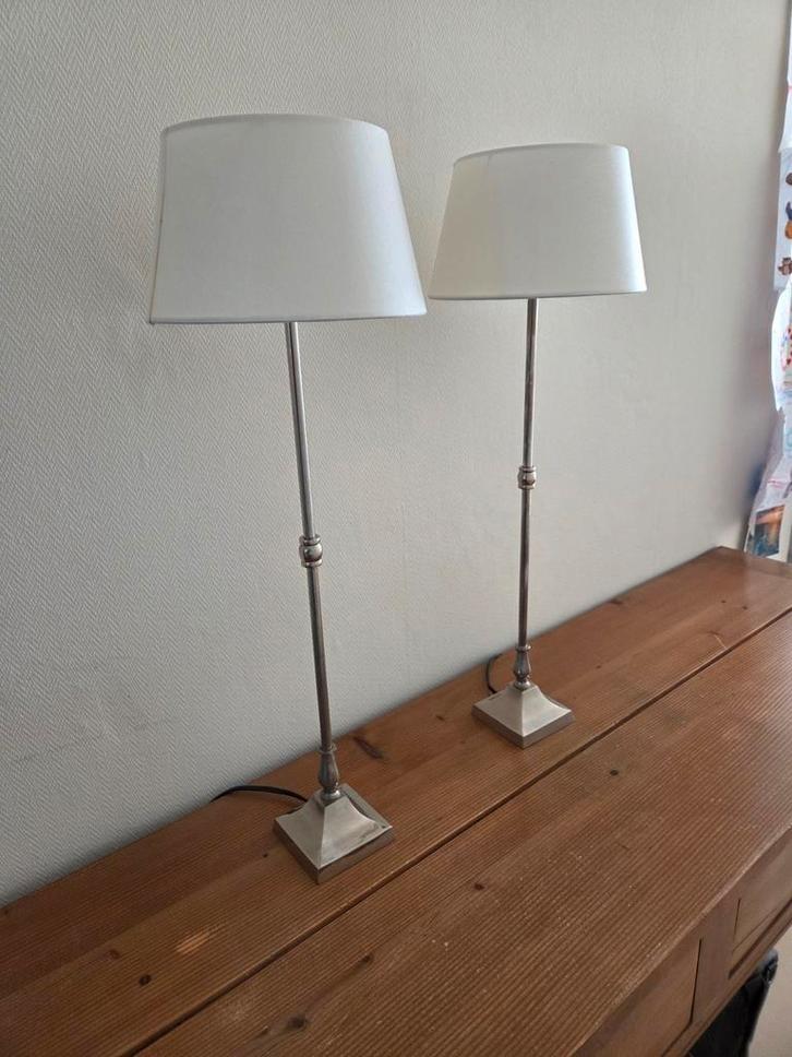 Tafellamp, lamp landelijke stijl, Huis en Inrichting, Lampen | Tafellampen, Zo goed als nieuw, Minder dan 50 cm, Ophalen