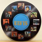 Elvis Presley collage vinyl reclamebord van metaal wandbord, Info@deconoord.nl, Verzenden, Deco Noord, Nieuw