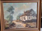 Olie verf schilderij (gesingeerd), Antiek en Kunst, Kunst | Schilderijen | Klassiek, Ophalen of Verzenden