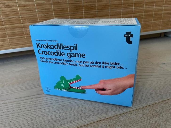Crocodile Game – klassiek bijtspel (nieuw in doos), Hobby en Vrije tijd, Gezelschapsspellen | Overige, Nieuw, Ophalen of Verzenden