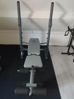 Bench press fitnessbankje Domyos Decathlon, Ophalen, Gebruikt, Metaal, Krachtstation
