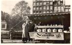 Amsterdam Haringkar - W.Willemsen op de Haarlemmersluis 1954, Verzenden, 1940 tot 1960, Gelopen, Noord-Holland