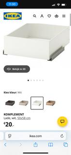 Ikea pax lade 50 cm, Zo goed als nieuw, Minder dan 100 cm, 50 tot 75 cm, 50 tot 100 cm