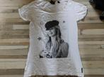 Maison scotch leuk wit t shirt maat 3 ., Maat 38/40 (M), Wit, Zo goed als nieuw, Korte mouw