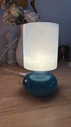Ikea Lykta lampje blauw. Izgs, Huis en Inrichting, Ophalen, Zo goed als nieuw, Glas