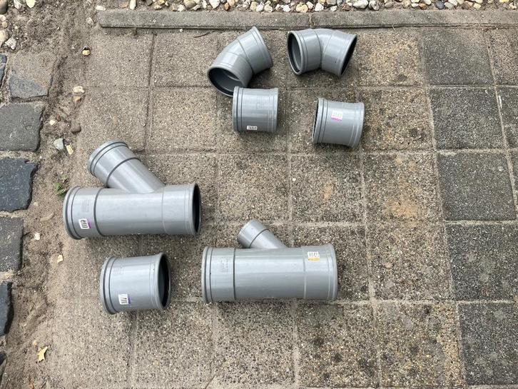 Riool delen, Doe-het-zelf en Verbouw, Buizen en Afvoer, Nieuw, Afvoer, Pvc, Minder dan 2 meter, Ophalen