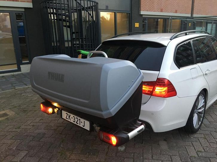HUUR TREKHAAKKOFFER lees omschrijving, Auto diversen, Dakkoffers, Zo goed als nieuw, Ophalen