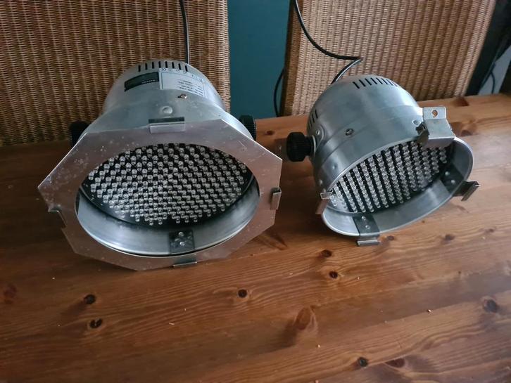 2 stuks disco lampen, Audio, Tv en Foto, Professionele Audio-, Tv- en Video-apparatuur, Zo goed als nieuw, Ophalen of Verzenden