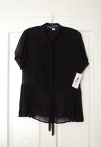 Karl Lagerfeld voor H&M - zwart zijde blouse - mt 42 - nieuw, Kleding | Dames, Karl Lagerfeld, Zwart, Maat 42/44 (L), Nieuw