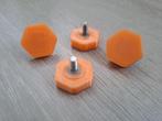 Oranje knoppen voor 27mc beugel, Telecommunicatie, Zenders en Ontvangers, Verzenden, Nieuw, Zender en Ontvanger