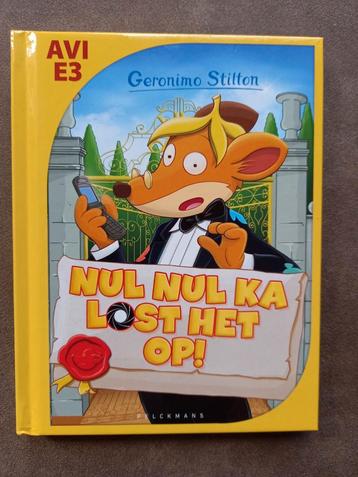 Geronimo stilton -
Nul nul ka lost het op!
AVI E3
-Nieuw!
 beschikbaar voor biedingen