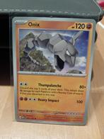 Pokemon Onix - Mew 095/165, Ophalen of Verzenden, Zo goed als nieuw, Losse kaart