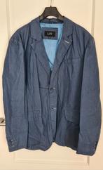 Blauw katoen/linnen colbert van Liv, maat XXL.(56), Blauw, LIV, Maat 56/58 (XL), Ophalen of Verzenden