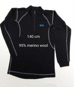 95% Merino Woll (Thermo) Top, unisex (140 cm), Ophalen of Verzenden, Zo goed als nieuw, Jongen of Meisje, Shirt of Longsleeve