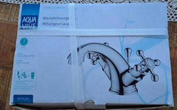 Koopje! Wastafel mengkraan. Chroom. Aquavive. Nieuw ! beschikbaar voor biedingen