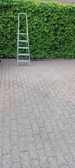 huishoudtrap 5 treden 3, Doe-het-zelf en Verbouw, Ladders en Trappen, Ophalen, Gebruikt, 4 meter of meer