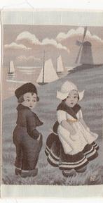 Hollands tafereel zijde monogram NF, Verzenden