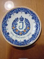 Juliana 50 jaar - Delfts blauw, Verzamelen, Koninklijk Huis en Royalty, Nederland, Overige typen, Zo goed als nieuw, Ophalen