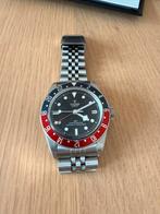 Tudor Black Bay GMT Pepsi, Sieraden, Tassen en Uiterlijk, Horloges | Heren, Staal, Staal, Polshorloge, Zo goed als nieuw