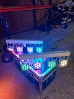 2x Starville CLB5 RGBW LED Bar met Flightcase, Muziek en Instrumenten, Ophalen, Gebruikt, Overige typen