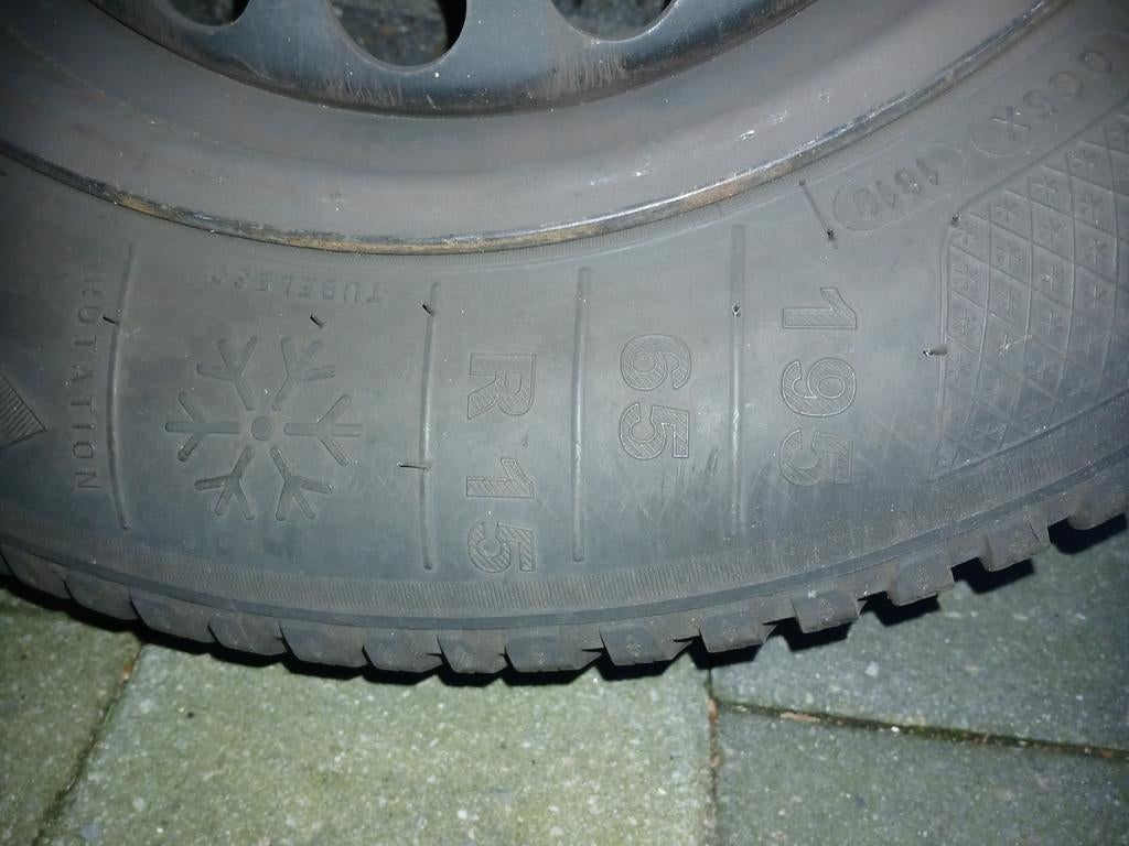 Winterbanden vw golf, Ophalen