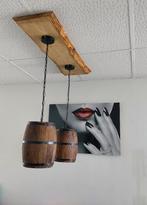 Wijnvat lamp - Houten lamp - Hanglamp - Houten vat, Led-lamp, Cave & Garden, Verzenden, Nieuw