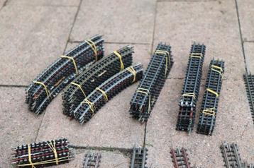 Fleischmann rails 115 stuks met schade schaal HO , beschikbaar voor biedingen