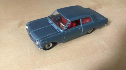 DINKY TOYS OPEL REKORD METALLIC BLAUW BEST NETJES NOG HOORRR, Hobby en Vrije tijd, Modelauto's | 1:43, Gebruikt, Auto, Dinky Toys
