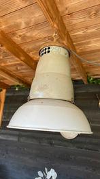 Oude fabriek lampen, Huis en Inrichting, Lampen | Hanglampen, Ophalen of Verzenden, Zo goed als nieuw, Metaal, 50 tot 75 cm