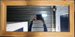 Spiegel in beukenhouten frame, Ophalen, Zo goed als nieuw, 75 tot 100 cm, Minder dan 100 cm