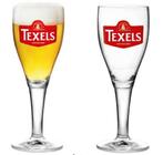 4 Texels Bierglazen Op Voet  30cl, Ophalen of Verzenden, Zo goed als nieuw