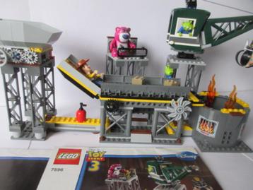7596 Lego Disney Toy Story 4, Afvalpers ontsnapping. beschikbaar voor biedingen