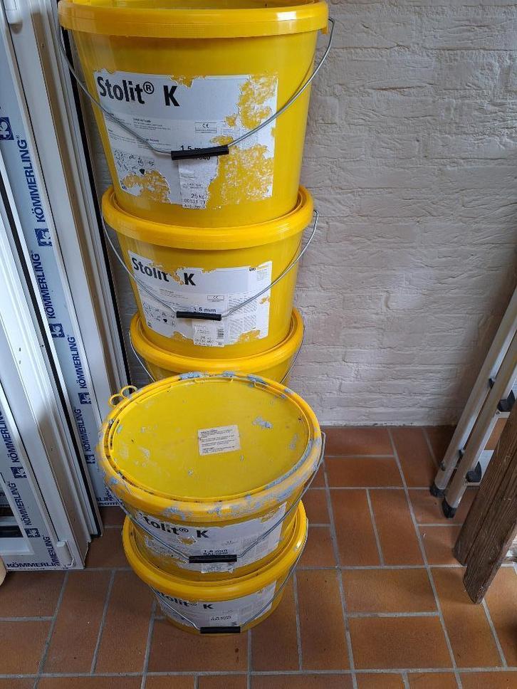 Sierpleister geschikt voor buiten 1,5mm Ral 7040 licht grijs, Doe-het-zelf en Verbouw, Verf, Beits en Lak, Nieuw, Grijs, Ophalen