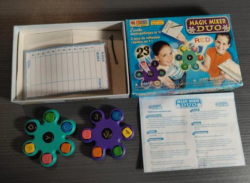 Magic mixer duo, 2 snelle denkspelletjes in 1, Kinderen en Baby's, Speelgoed | Educatief en Creatief, Zo goed als nieuw, Ophalen of Verzenden