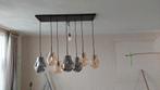 Moderne hanglamp met glazen druppels, Ophalen