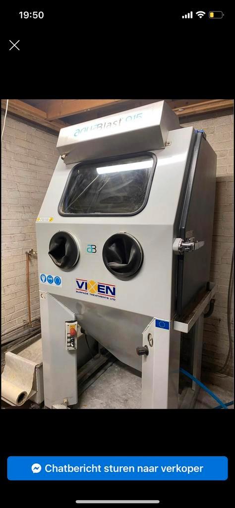 Vixen 915 wedblast natstraal cabine, Zakelijke goederen, Machines en Bouw | Industrie en Techniek, Ophalen