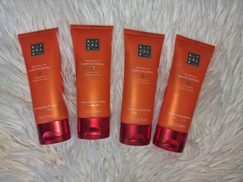 Rituals Happy Buddha 4x Hand Balm Hand Crème Buddah balsem, Sieraden, Tassen en Uiterlijk, Uiterlijk | Lichaamsverzorging, Nieuw
