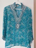 Weill tuniek zijde, Maat 38/40 (M), Blauw, Weill, Ophalen of Verzenden