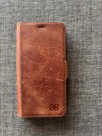 Leren walletcase iPhone 11 – bijna nieuw, Telecommunicatie, Ophalen of Verzenden, Zo goed als nieuw, IPhone 11, Hoesje of Tasje