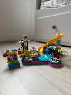 Lego Friends Andrea's Zwembadfeest 41374 Compleet, Kinderen en Baby's, Speelgoed | Duplo en Lego, Ophalen, Zo goed als nieuw, Complete set