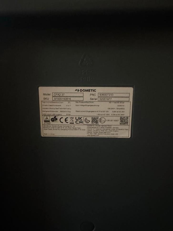 Dometic CFX2 37 Compressor Koelbox -  nieuw!, Caravans en Kamperen, Koelboxen, Nieuw, Koelbox, Compressor, Ophalen of Verzenden