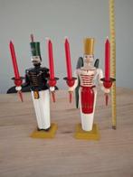 2 Kerst Erzgebirge Lichterengel& Bergmann figuren/kjandekaar, Ophalen of Verzenden, Gebruikt