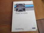 Instructieboek Ford Scorpio incl. 4x4, Cosworth, Wagon 1992, Ophalen of Verzenden