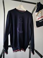 Paul & Shark Merino wollen trui - Maat L - Donkerblauw, Maat 52/54 (L), Blauw, Ophalen of Verzenden, Zo goed als nieuw